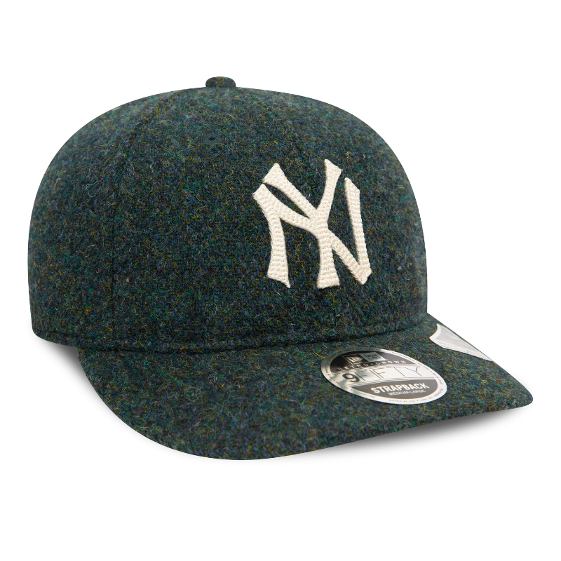 New Era - 9FIFTY Retro Crown - Harris Tweed - New York Yankees - Navy