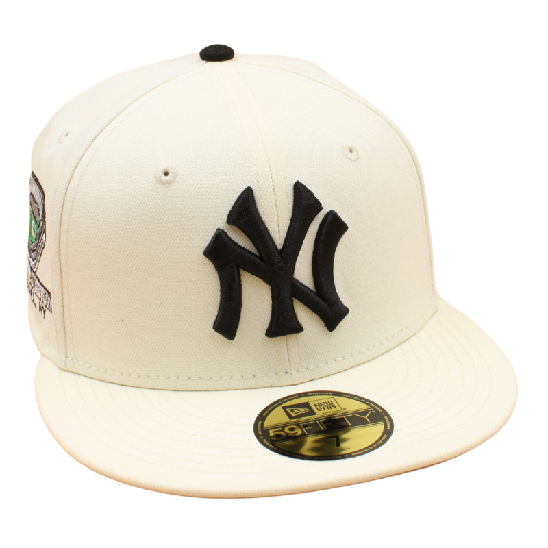 New Era - 59FIFTY Fitted -  New York Yankees Cooperstown - Yankee Stadium - Chrome - Headz Up 