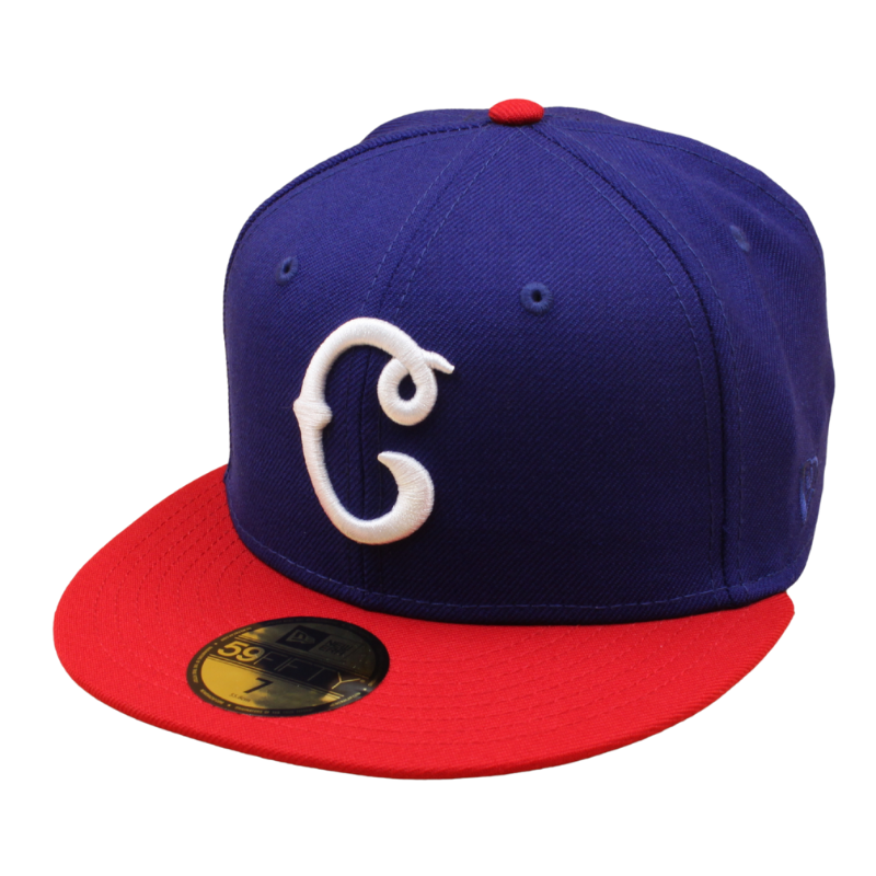 New Era - 59FIFTY - Cleveland Buckeyes - Royal Blue/Red - Headz Up 