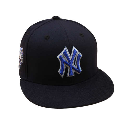 New Era - 59FIFTY Fitted Cap - New York Yankees - 2000 World Series - Navy Cord/Sky Blue UV