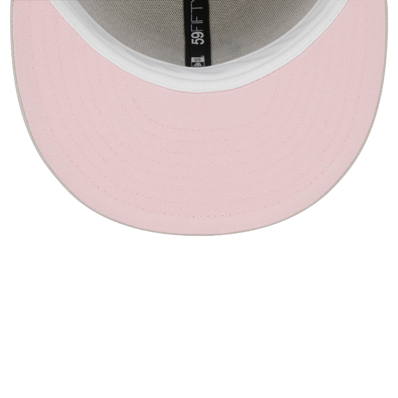 Mothers Day Detroit Tigers 59Fifty Fitted Cap - Stone/Pink - Headz Up 