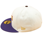New Era 59FIFTY Fitted Cap - Cleveland Indians Cooperstown - 1994 Inaugural Season - Chrome/Purple - Headz Up 