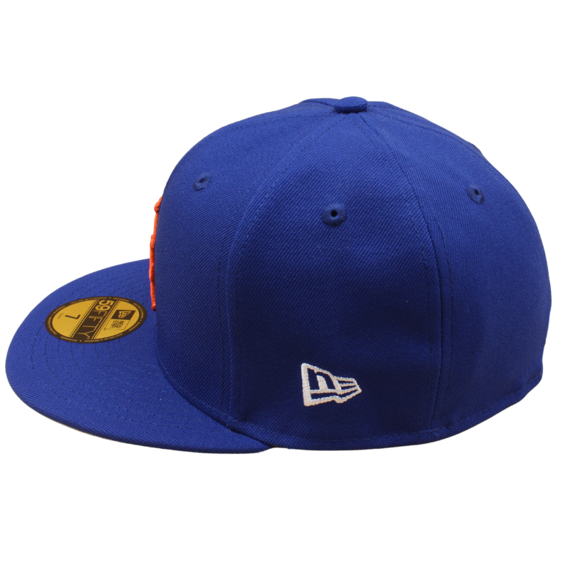 New Era - 59FIFTY Fitted Cap - New York Mets - UPSIDE DOWN LOGO - Blue/Grey UV - Headz Up 