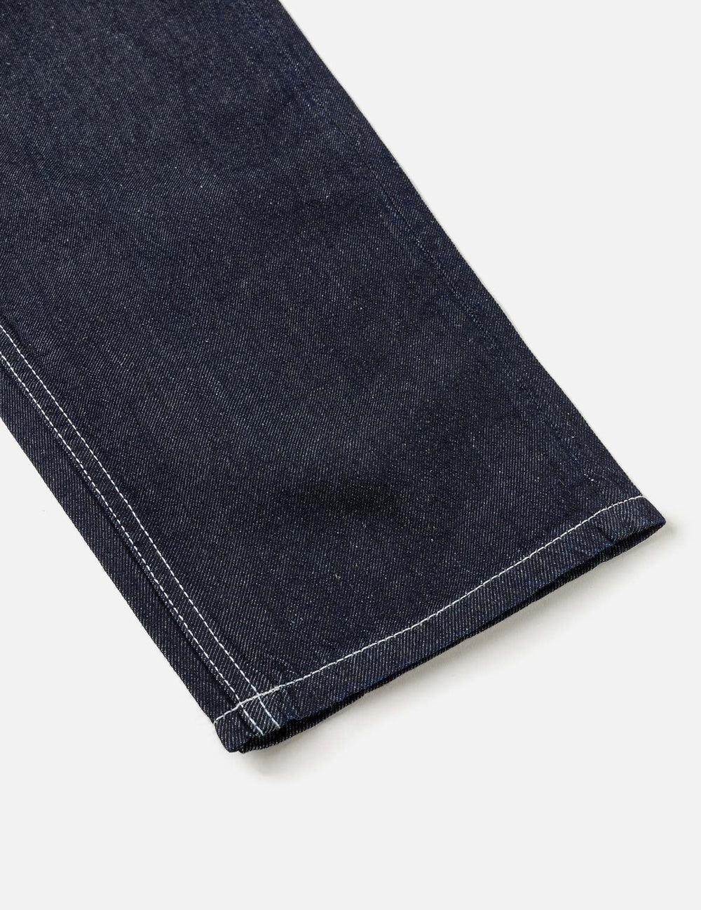 EVISU jeans med håndtrykt Daicock print i vaskede indigo, slim fit, klassisk denim med unikke detaljer og blå nuance.