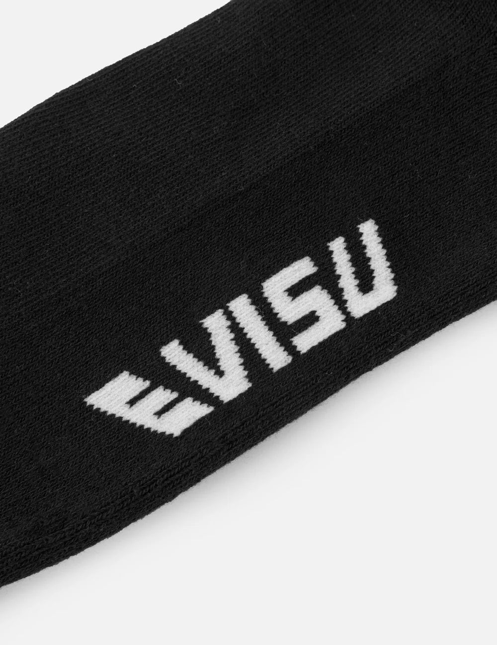 EVISU Seagull EMB lange sokker i sort, accessories med logo- og seagull-design, lavet til komfort og stil