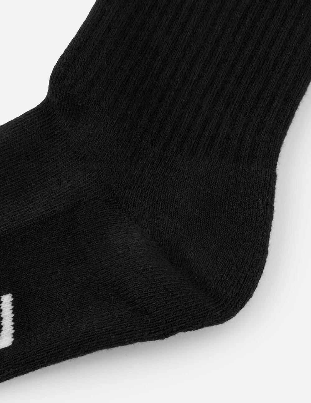 Sort EVISU Seagull EMB Long Socks, accessories med fuglemotiv, lavet af blødt materiale, vises i billedet