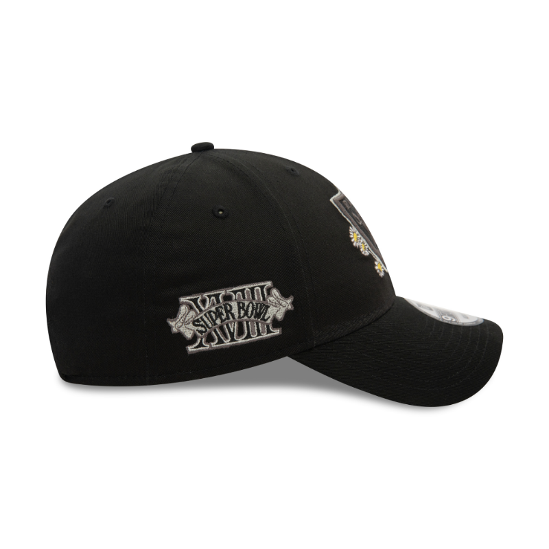 New Era - Flower Icon - 9Forty - Las Vegas Raiders - Black - Headz Up 