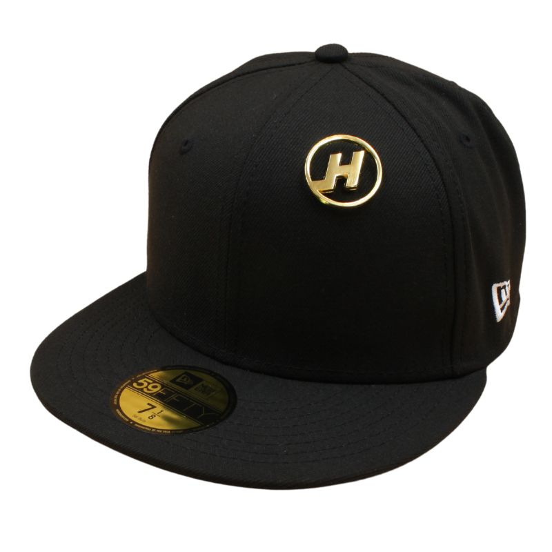 Headz Up - Cap Pin - "H" Logo - Gold - Headz Up 