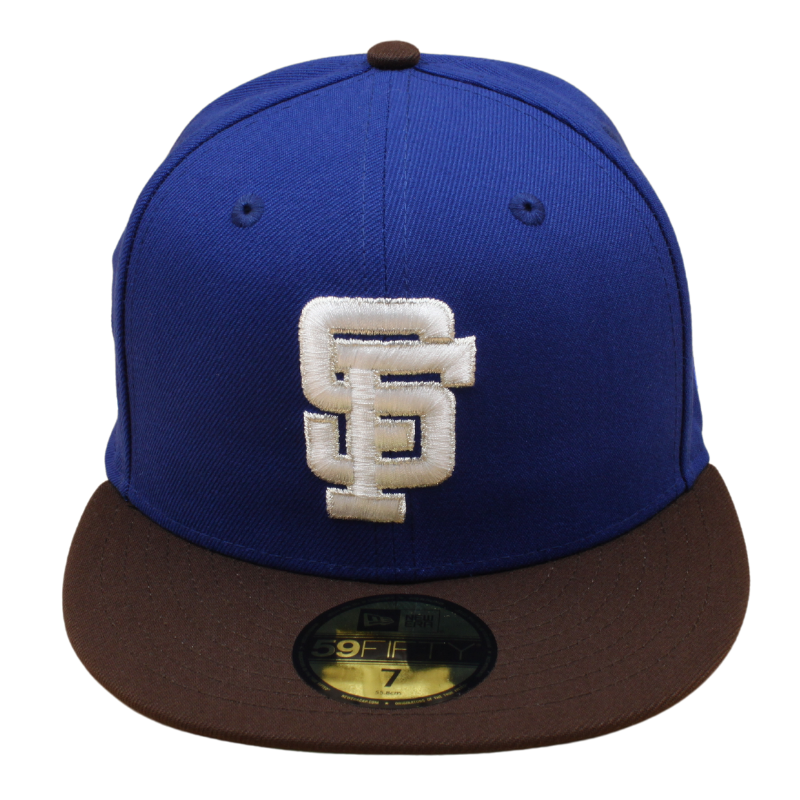 New Era - 59FIFTY - San Francisco Giants - WS 1989 - Royal Blue/Burnt Wood - Headz Up 