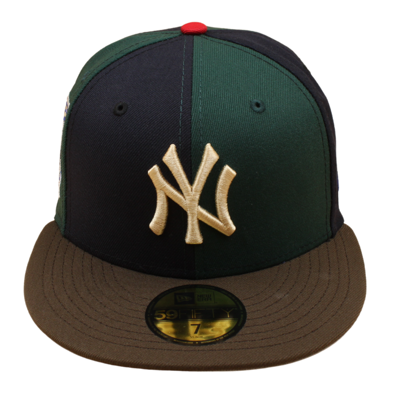 New Era - 59FIFTY Fitted Cap - New York Yankees - Subway Series 2000 -  Navy/DK Green/Walnut - Grey UV - Headz Up 