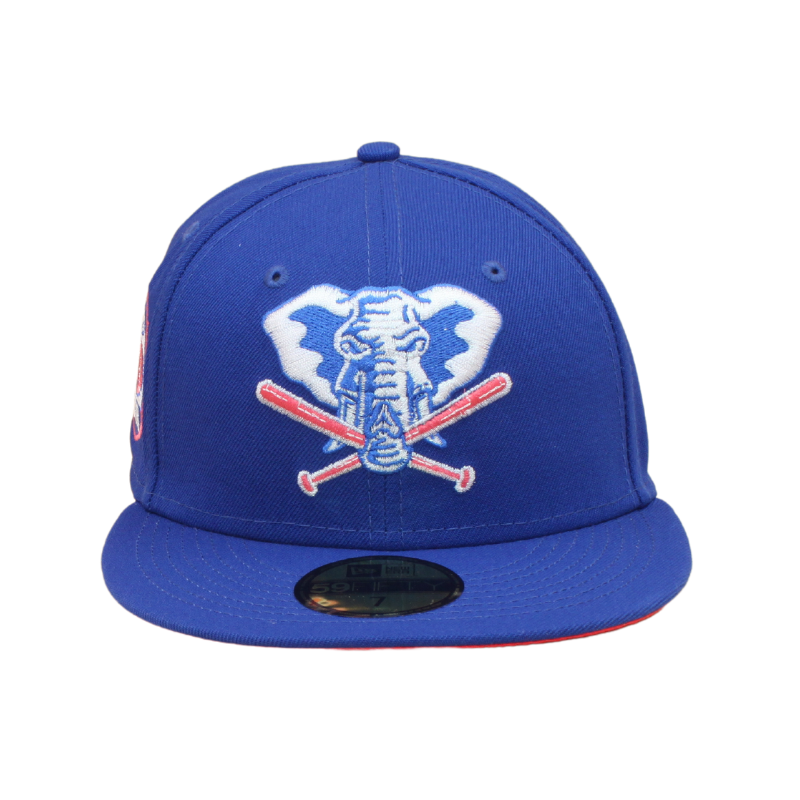 Oakland Athletics Cooperstown 59Fifty Fitted 50th - Blue - Headz Up 