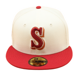 New Era - 59FIFTY - Seattle Mariners - 35th Anniversary - Chrome/Red Pink UV - Headz Up 