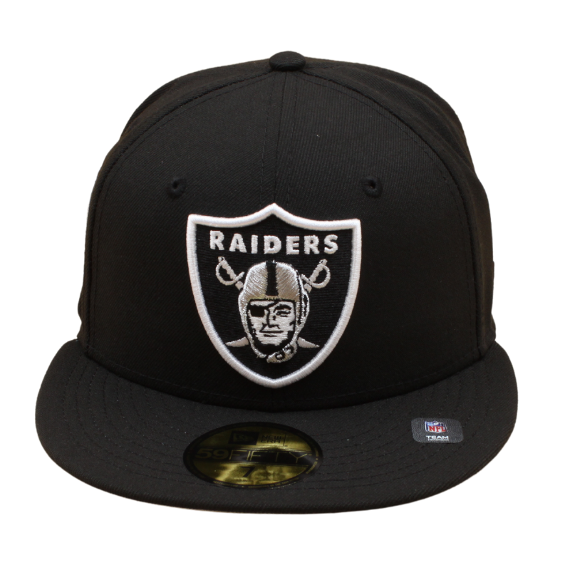New Era - 59FIFTY Fitted Cap - Las Vegas Raiders - 50th Anniversary - Black/Grey UV - Headz Up 