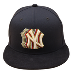 New Era 59FIFTY New York Yankees baseball cap i navy cord med 1977 All Star Game logo.