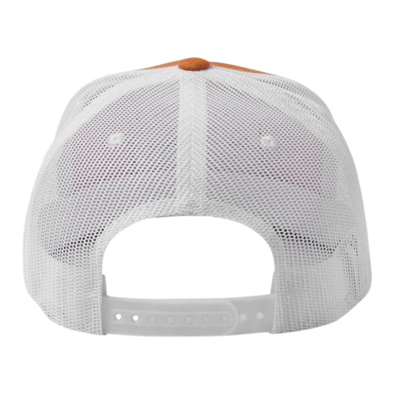 Palmer Proper X MP Mesh Cap - Phoenix Orange/Black White - Headz Up 