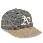 New Era - 59FIFTY  Retro Crown - Vintage Tweed - Oakland Athletics - Grey/Khaki - Headz Up 