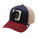 Goorin Bros The Panther - Trucker Cap - Navy/Red - Headz Up 
