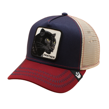 Goorin Bros The Panther - Trucker Cap - Navy/Red