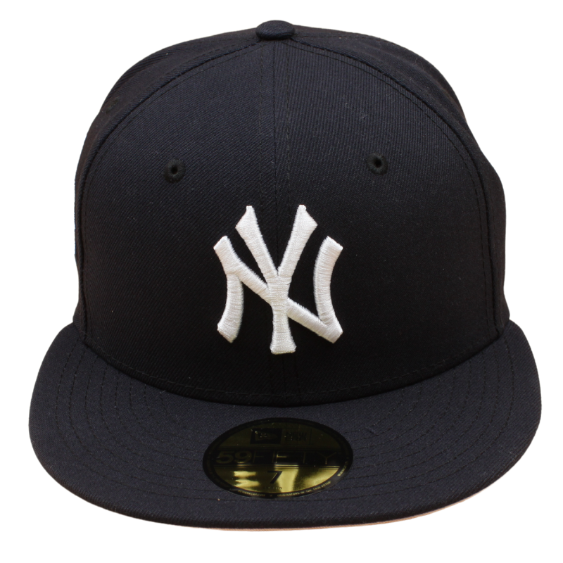 New Era - 59FIFTY - New York Yankees Cooperstown - Classic Logo WS 1999 - Navy/Pink UV - Headz Up 