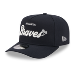 New Era - 9FIFTY A-Frame Snapback - Atlanta Braves - LOCAL PLAY - Navy - Headz Up 