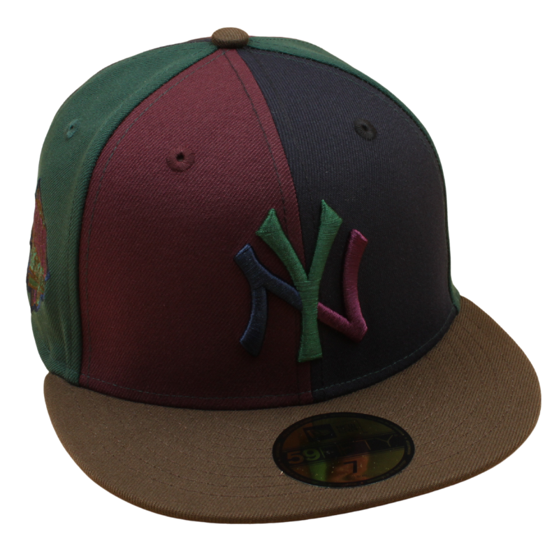 New Era - 59FIFTY - New York Yankees Cooperstown - WS 1999 - Navy/Green/Walnut - Headz Up 