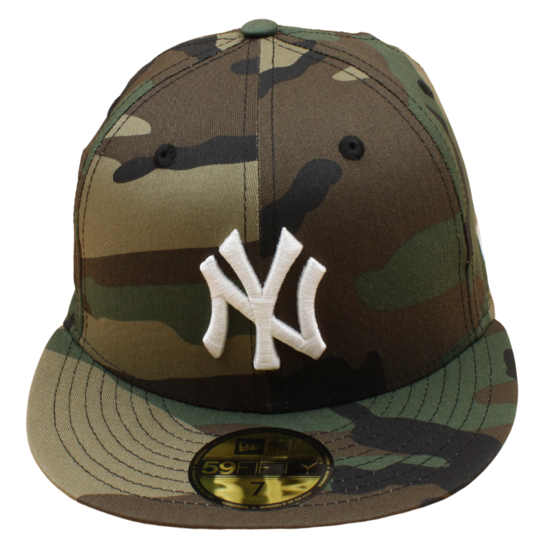 New Era - 59FIFTY Fitted - New York Yankees  - World Series 1999 - Woodland Camo/Grey UV - Headz Up 