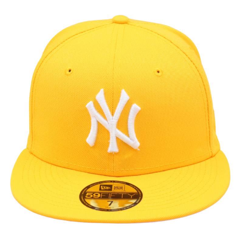 New Era - New York Yankees Cooperstown 59Fifty Fitted World Series 1999 - Gold/Pink - Headz Up 