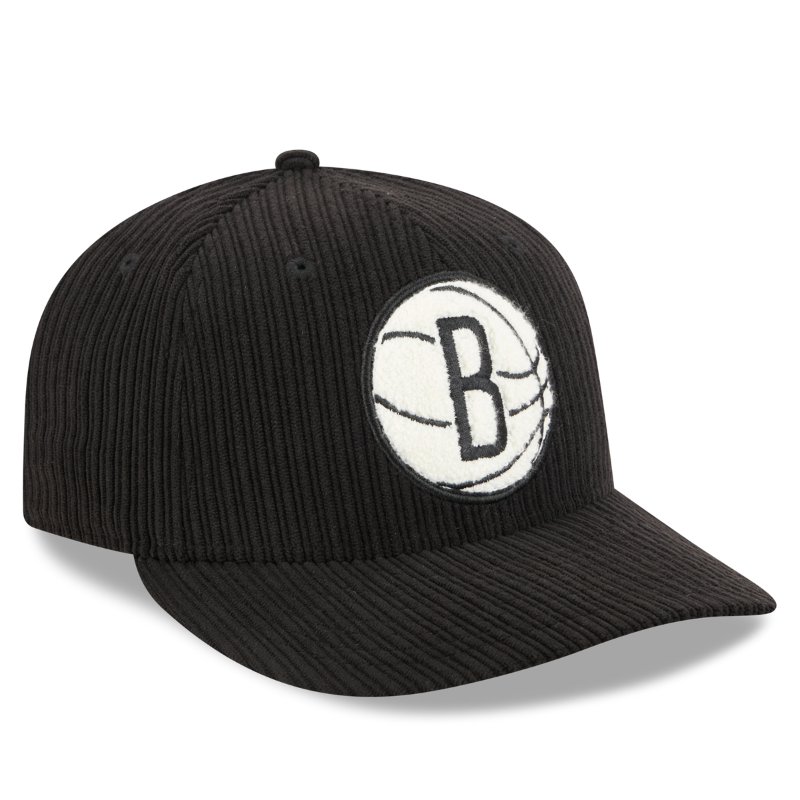 New Era - 59FIFTY Fitted Cap - Brooklyn Nets - CHENILLE POP - Black - Headz Up 