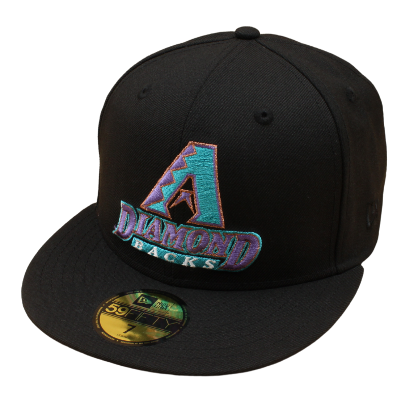 New Era - 59FIFTY - Arizona Diamondbacks Cooperstown - Black/Grey UV - Headz Up 