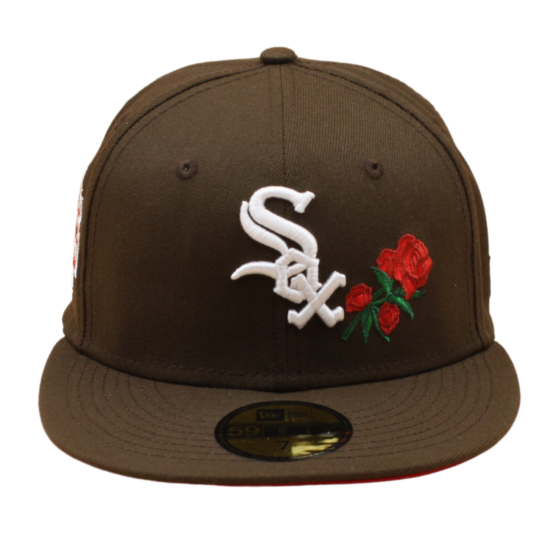 New Era Chicago White Sox Cooperstown 2003 All Star Game 59Fifty Fitted Rose - Walnut/Red - Headz Up 