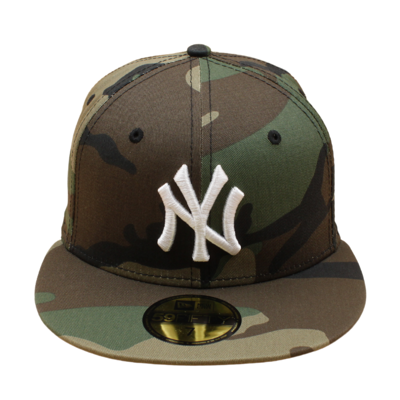 New Era - 59FIFTY Fitted -  New York Yankees - CITY CAMOFLAGE - Woodland