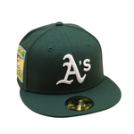 New Era - 59Fifty Fitted Cap - Oakland Athletics - Rickey Henderson - Dark Green - Headz Up 