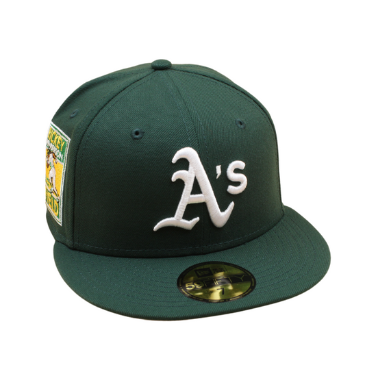 New Era - 59Fifty Fitted Cap - Oakland Athletics - Rickey Henderson - Dark Green