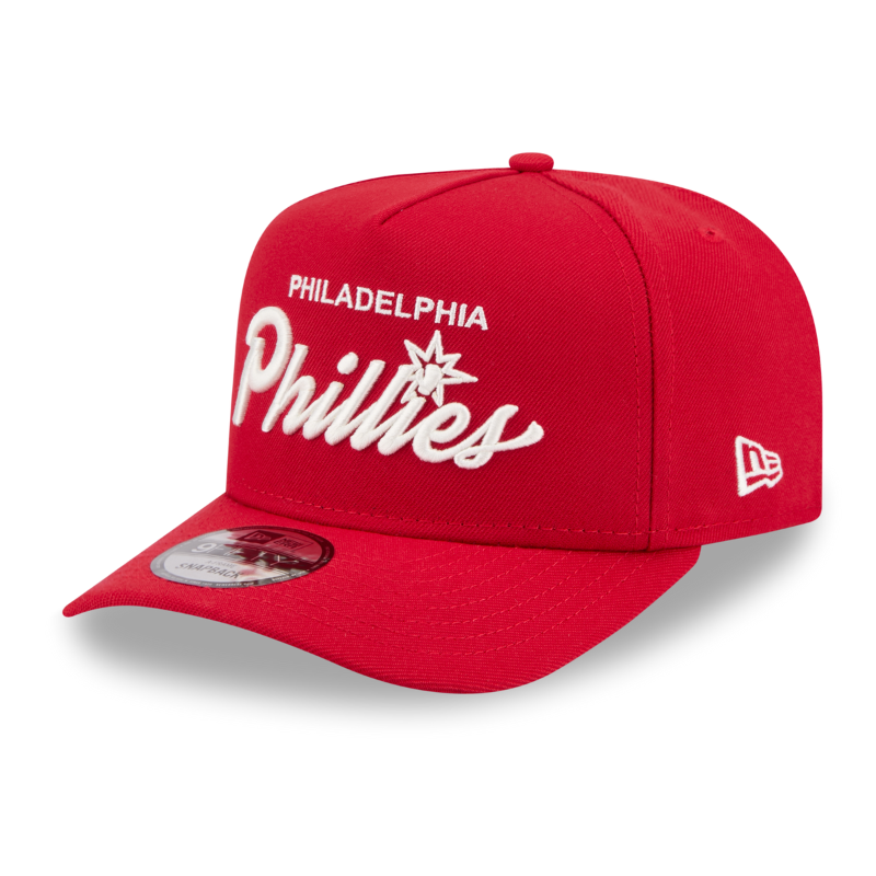 New Era - 9FIFTY A-Frame Snapback - Philadelphia Phillies - LOCAL PLAY - Red - Headz Up 