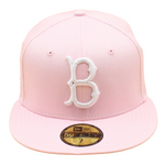 New Era - 59FIFTY - Brooklyn Dodgers Cooperstown - 1955 Anniversary - Pink/Grey UV - Headz Up 