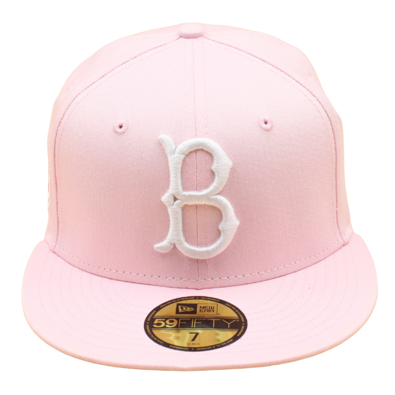 New Era - 59FIFTY - Brooklyn Dodgers Cooperstown - 1955 Anniversary - Pink/Grey UV - Headz Up 