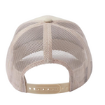 Rival Stamp X C MP Mesh Trucker Cap - White Cap/White Cap - Headz Up 