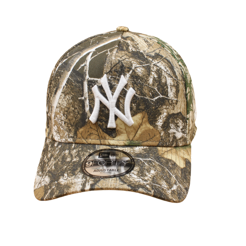 New Era - New York Yankees - 9FORTY A-Frame Cap - Real Tree - Headz Up 