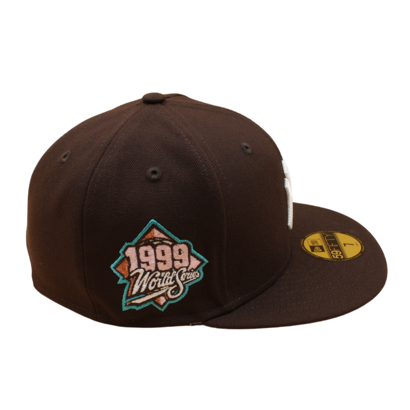 New Era - 59FIFTY Fitted Cap - New York Yankees - 1999 World Series - Burnt Wood/Pink UV - Headz Up 