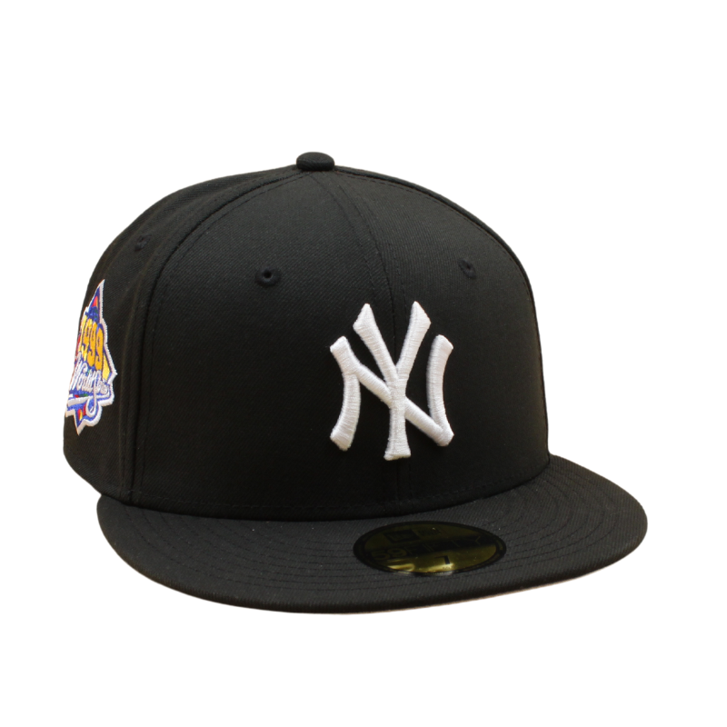 New York Yankees Cooperstown 59Fifty Fitted World Series 1999 - Black/Grey - Headz Up 