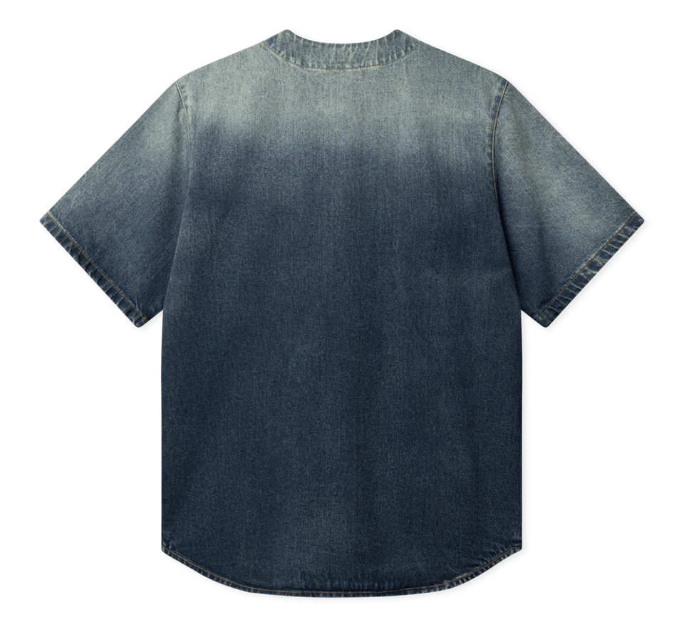 BLS - Heartbreaker Baseball Demin Shirt - Light Blue - Headz Up 