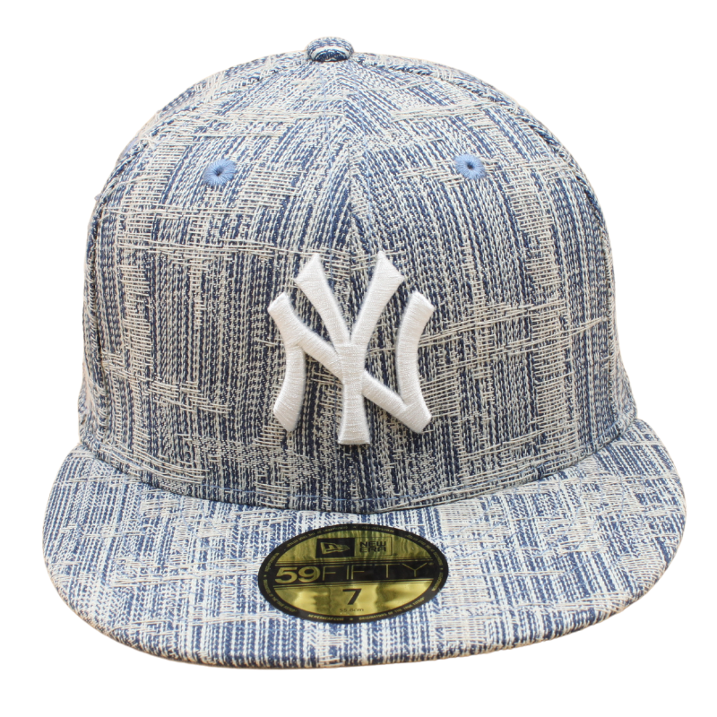 New Era - 59FIFTY Fitted -  New York Yankees Cooperstown - 1996 WS - Distressed Denim - Headz Up 