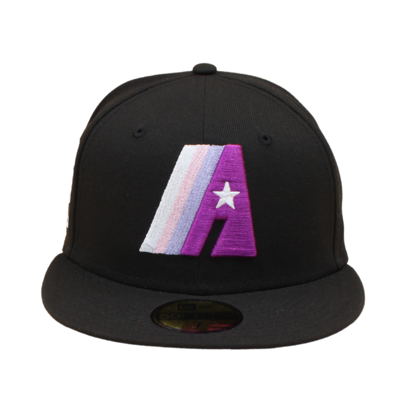 Houston Astros Cooperstown 59Fifty Fitted 50 Years Anniversary - Black/Lavendel - Headz Up 