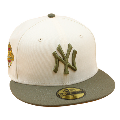 New Era - 59FIFTY Fitted -  New York Yankees - World Series 1996 - Chrome/Olive