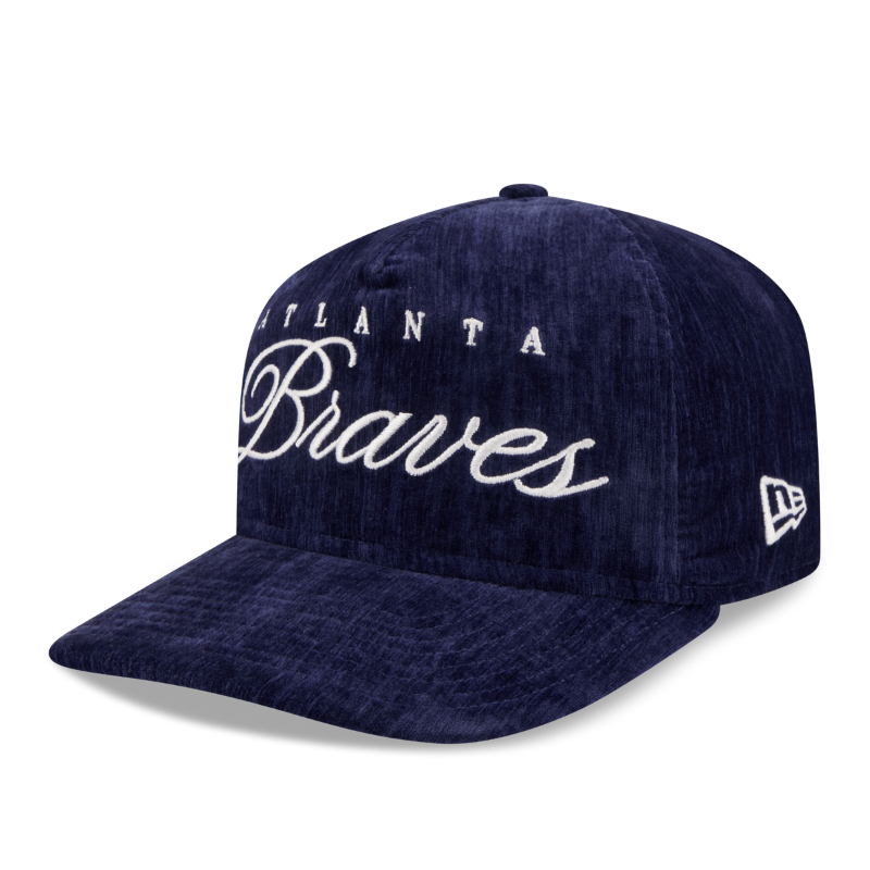 New Era -  19TWENTY - TEAM SCRIPT - Atlanta Braves - Blue - Headz Up 