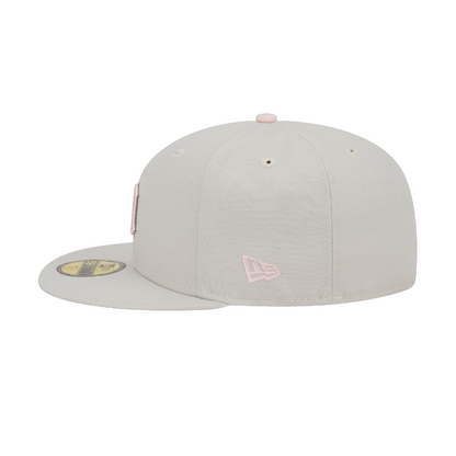 Mothers Day Detroit Tigers 59Fifty Fitted Cap - Stone/Pink - Headz Up 