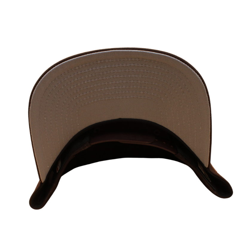 New Era - 9FIFTY A-Frame Snapback - Pre Curved - Chicago Bulls - Burnt Wood - Headz Up 