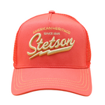 Stetson American Heritage Classic Trucker Cap - Salmon - Headz Up 