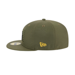 59fifty Fitted Cap Los Angeles Dodgers Armed Forces (2023) - Olive - Headz Up 
