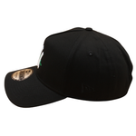 New Era - 9FORTY A-Frame Cap - New York Yankees - Black ROSE - Headz Up 
